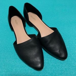Aldo Chill 2 Flat. Black. Size 8.5